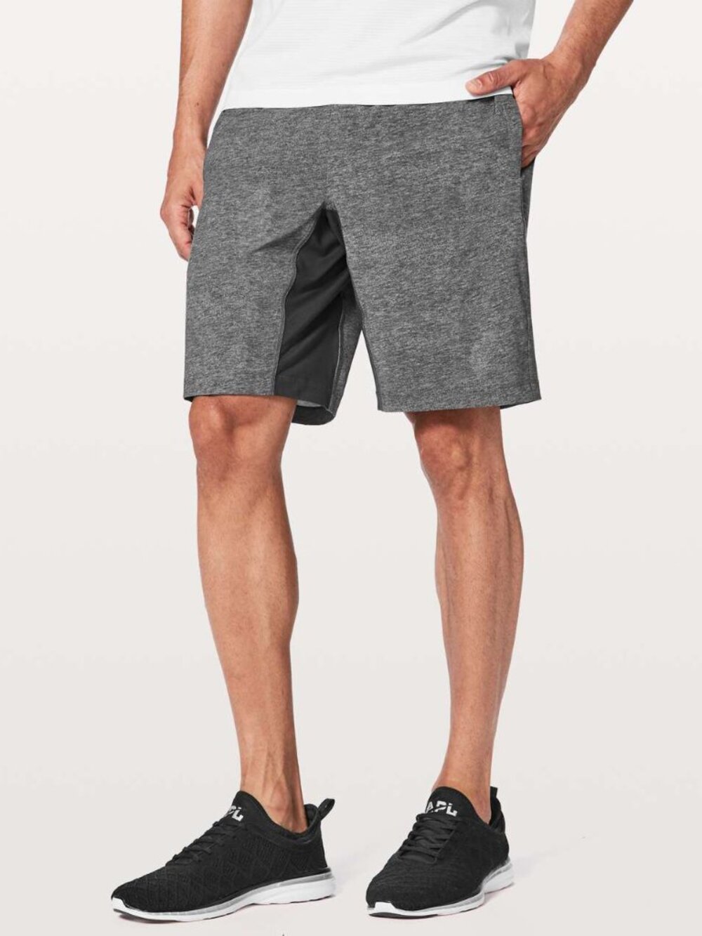 Lululemon Men’s T.H.E. Short 9” Gray Training Athletic Gym Running Shorts Medium